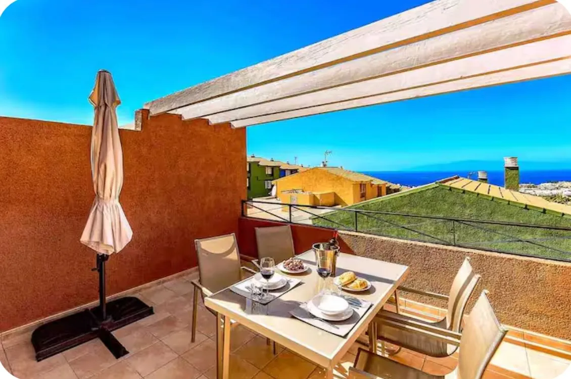 Penthouse in Villas Canarias in Torviscas Alto, Costa Adeje, beeld 9